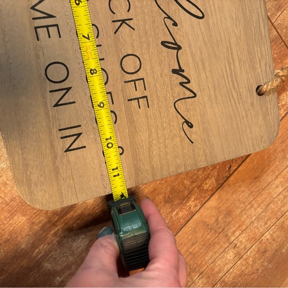 Rustic Welcome Sign with Tassel - Picture 3 of 3